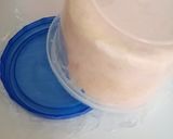 ⚫離乳食後期⚫いちごヨーグルト蒸しパン作り方3写真