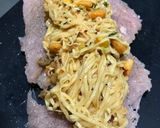 鶏胸肉のヌードルスタッフィング焼作り方5写真