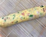 カニカマ入り卵焼き♡お弁当に作り方8写真