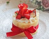 可愛い姫へ*初恋イチゴのセルクルケーキ作り方46写真