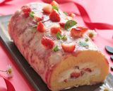 可愛い姫へ*初恋イチゴのセルクルケーキ作り方47写真