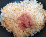 簡単夕飯・昼食！パラパラ明太子チャーハン作り方7写真