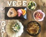 湯葉と春菊の練り胡麻麹和え作り方5写真