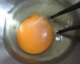 お弁当用薄焼き卵巻きごはん作り方1写真