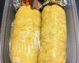 お弁当用薄焼き卵巻きごはん作り方14写真