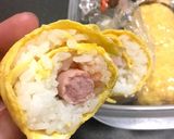 お弁当用薄焼き卵巻きごはん作り方16写真
