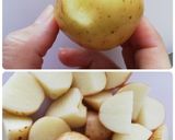 新じゃがで＊のり塩フライドポテト作り方1写真