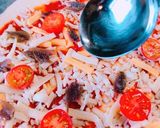 手こね生地で！アンチョビとトマトのピザ作り方11写真