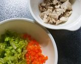 離乳食後期～　＊お魚と野菜の炒飯風＊　作り方1写真
