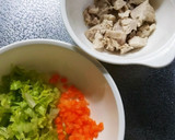 離乳食後期～　＊お魚と野菜の炒飯風＊　作り方1写真
