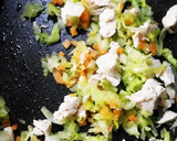 離乳食後期～　＊お魚と野菜の炒飯風＊　作り方2写真