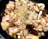 鶏モモ肉としいたけの簡単煮物！作り方8写真