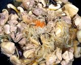 鶏モモ肉としいたけの簡単煮物!作り方10写真