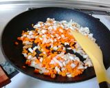 冷めても美味しい♪野菜入り鶏そぼろ丼作り方4写真