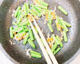 ✿いんげんとしらすの梅肉あえ✿作り方2写真