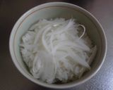 新たまねぎといただく、焼肉丼♪作り方1写真