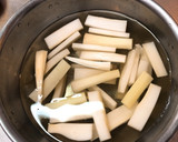 牛肉とうどのオイスターソース炒め作り方1写真