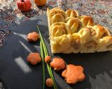 ウズベキスタン♡花のチキンパイ作り方19写真