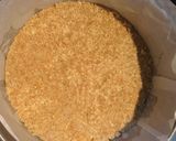 混ぜるだけ!クルミのベイクドチーズケーキ作り方4写真