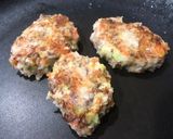 離乳食後期〜完了期にブリのハンバーグ作り方4写真