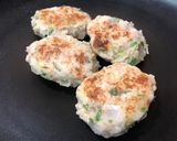 離乳食後期〜完了期にブリのハンバーグ作り方5写真