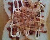 簡単食パンでお好み焼きパン作り方4写真