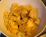 簡単麺つゆだけで親子丼♪作り方6写真