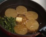大根の柔らか煮･黄身辛子味噌かけ❤︎.*作り方5写真
