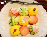 【桜色おにぎり】お花見、お弁当にも作り方15写真