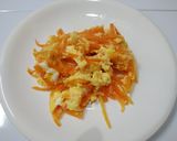 にんじんと卵だけ☆簡単にんじんしりしり作り方4写真