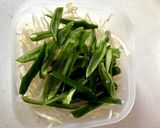 シーチキンでカレーもやしナムル作り方1写真