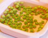 春・えんどう豆とわかめの酢の物作り方2写真