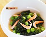 春・えんどう豆とわかめの酢の物作り方6写真