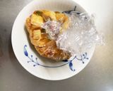 １人ランチ豚豆腐ケチャップ炒め丼レンジ作り方13写真