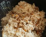 しめじとごぼうと人参の炊き込みご飯作り方7写真