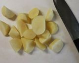 カレーポテトサラダ作り方1写真