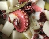 タコと大根のトマト煮作り方3写真