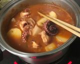 タコと大根のトマト煮作り方4写真