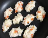 離乳食中期 ごはんと豆腐のおやき作り方10写真