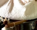 プリン焼成方法②鍋蒸し作り方4写真