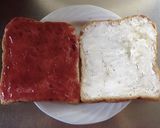 完熟バナナとラズベリーの簡単おやつサンド作り方2写真