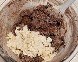 濃厚チョコ　アーモンドクッキー作り方6写真