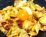 ピリ辛na肉みそキャベツ炒め作り方5写真