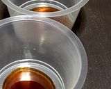 プリン焼成方法②鍋蒸し作り方1写真