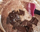 簡単♪生クリームでWチョコパウンドケーキ作り方7写真