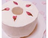 スタバ風ꕤ桜のシフォンケーキ˚✧₊⁎作り方25写真