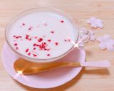 さくらといちごのミルキーラテ｡:°ஐ♡*作り方6写真