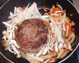 具沢山！煮込みハンバーグ！作り方4写真
