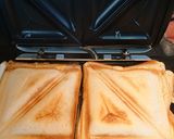 ホットサンドで！トマト＆きゅうり作り方3写真