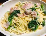 ホワイトソースで作る菜の花クリームパスタ作り方11写真